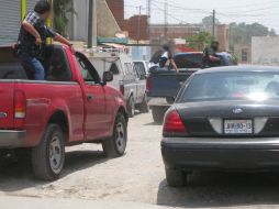 Tras la agresión, las autoridades montaron un operativo de búsqueda en la zona. M. PATIÑO  /