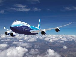 El avión de carga 747-8, protagonizará este fin de semana el primer vuelo transatlántico con biocombustible. ESPECIAL  /