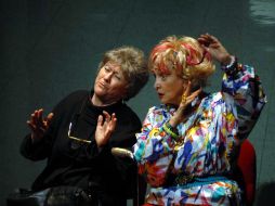 Escena de la función especial y de despedida de Susana Alexander. NTX  /