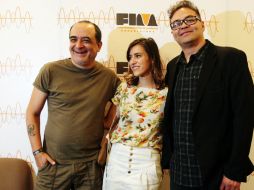 Jaime López, Andrea Balency y Joselo forman parte del acoplado roquero que esta noche se presenta en el Teatro Diana. E. BARRERA  /