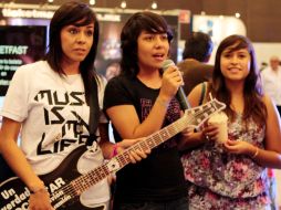 En la feria hay oportunidad hasta de cantar y tocar un poco, aunque no sea de manera profesional. A.GARCÍA  /