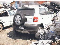 El desmantelamiento de las unidades es otra de las posibilidades para que un localizador de automóviles robados no funcione. ARCHIVO  /