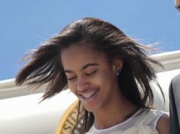 Malia, es la hija mayor de los Obama; está por cumplir 13 años en julio. AP  /