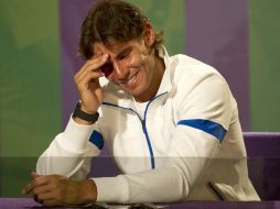 Rafael Nadal, en la rueda de prensa previa al inicio del tercer Grand Slam de la temporada. REUTERS  /