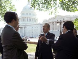 El presidente del Senado, Manlio Fabio Beltrones, acudió a la 50 Reunión Interparlamentaria en Washington. NTX  /