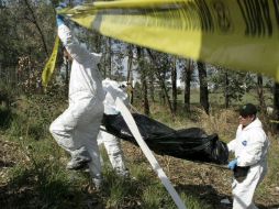 La víctima no identificada fue llevada a la morgue de Lagos de Moreno. ARCHIVO  /