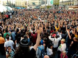 Miles de personas se movilizaron en España convocadas por el movimiento '15-M', a fin de reiterar sus demandas. REUTERS  /