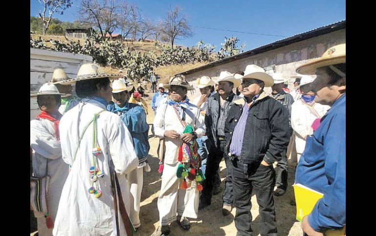 Los “mitotes” extraordinarios son una forma para alejar el peligro de sus comunidades. EL UNIVERSAL  /