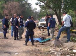 El cuerpo sin vida del hombre fue hallado a pocos metros de una canal de aguas pluviales. O. RUVALCABA  /