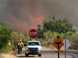 Alrededor de cuatro mil 300 viviendas han tenido que ser abandonadas en Sierra Vista. AP  /