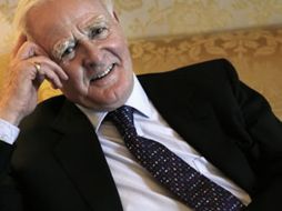 El escritor fue premiado por la totalidad de su obra. EL UNIVERSAL  /