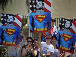 Obama ofreció en una visita a Puerto Rico apoyarlo en su lucha por la autodeterminación. AP  /