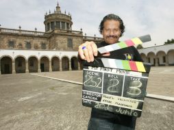 Manuel Villaseñor, director de la cinta ''My first movie''. M. FREYRÍA  /