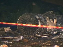 El avión Tupolev 134 de la compañía Rusair se estrelló a escasos metros del aeropuerto de la ciudad de Petrozavodsk. REUTERS  /