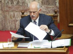 El primer ministro griego, Yorgos Papandréu. EFE  /