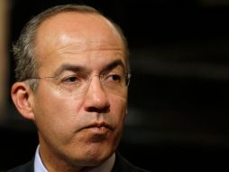 Felipe Calderón dijo que México demanda gobernantes y legisladores responsables. ARCHIVO  /