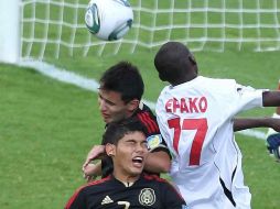 México se encontró con un rival más fuerte de lo que fue Corea en el primer juego. MEXSPORT  /