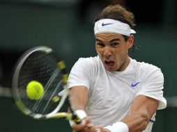 Nadal avanza sin problemas en el torneo de Wimbledon. AFP  /