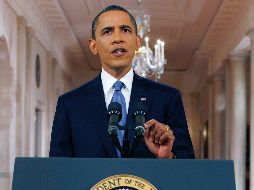 El presidente de EU, Barack Obama, hizo el anuncio desde la Casa Blanca. La salida de Afganistán se completará en 2014. REUTERS  /