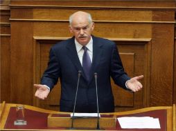 Yorgos Papandréu pide 'compromiso firme' con Grecia. EFE  /