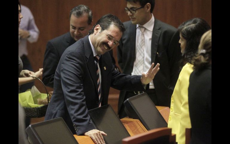 Jesús Casillas llegó tarde a la sesión de la Comisión de Vigilancia el miércoles pasado, por lo que se decretó falta de quórum.S. NÚÑEZ  /