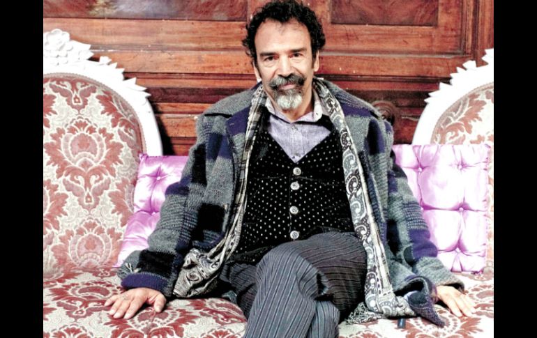 Luego de 20 años dedicado al cine y la televisión, Damián Alcázar retoma los escenarios con el montaje Misery. EL UNIVERSAL  /