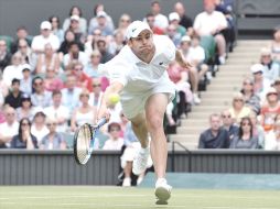 El tenista estadounidense Andy Roddick nunca le pudo tomar la medida al español Feliciano López. EFE  /