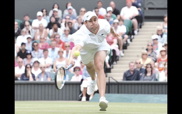 El tenista estadounidense Andy Roddick nunca le pudo tomar la medida al español Feliciano López. EFE  /