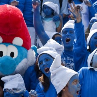 Nuevo récord mundial de Pitufos tiene aportación de 301 mexicanos