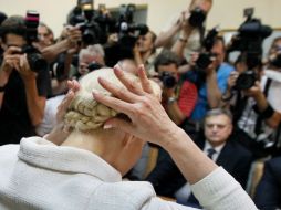 De ser encontrada culpable, será condenada a una pena de 7 años.  EFE  /