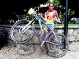Liz compite en la categoría femenil avanzada. E. BARRERA  /