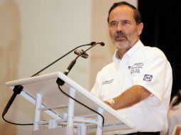 Gustavo Madero llamó a los mexiquenses albiazules a contagiar entre la población el ánimo para votar a favor del PAN. EL UNIVERSAL  /