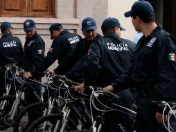 La Policía de Tlajomulco recibió equipo para facilitar sus labores operativas. A.HINOJOSA  /
