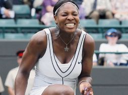 La tenista estadounidense Serena Williams se despidió de su cetro de Wimbledon. AP  /