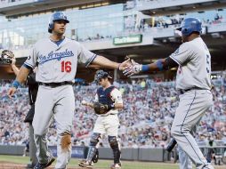 El lunes los Dodgers de Los Ángeles jugaron contra los Mellizos de Minnesota y ganaron 15-0. REUTERS  /
