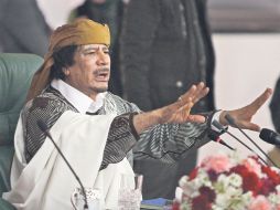 Luego de 41 años de Gobierno, Muamar Gadhafi se enfrentará con la justicia libia. AP  /