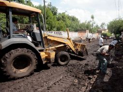 Según la Seder las labores de limpieza en las vialidades, registran un avance de 85 por ciento. A. HINOJOSA  /