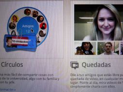 Detalle de la página de Google +. ESPECIAL  /