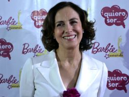 La primera actriz Diana Bracho fue galardonada durante la primera entrega de los “Barbie Awards”. EL UNIVERSAL  /
