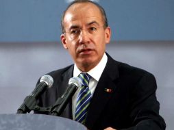 Calderón inauguró la Trigésima Sesión del Consejo Nacional de Seguridad Pública. ESPECIAL  /