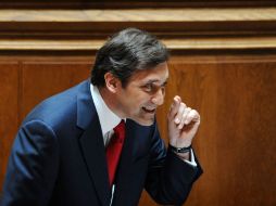 El primer ministro de Portugal, Pedro Passos Coelho.  AFP  /