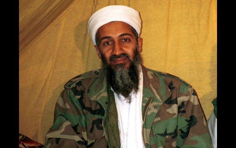 La cadena inglesa BBC publicó dos páginas del diario del líder de Al Qaeda .AP  /