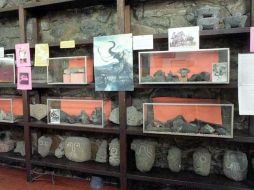 Las piezas arqueológicas son consideradas patrimonio mexicano. ARCHIVO  /