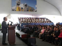 El Presidente refirió la posibilidad de leventar evidencias de muchos crímenes mediante huellas balísticas en armas. ESPECIAL  /