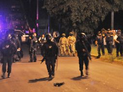 A lo largo de la madrugada y hasta el mediodía de hoy se registraron enfrentamientos y persecuciones. NOTIMEX  /