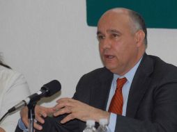 Beltrán del Rio anunció los cambios en el INM. NTX  /