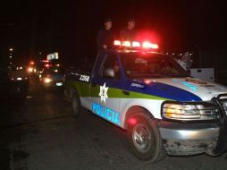 Diversas corporaciones de seguridad en la Comarca se movilizaron durante la noche. ARCHIVO  /