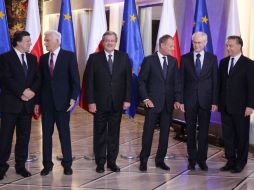 Polonia asumió el viernes la presidencia de seis meses de la Unión Europea. EFE  /