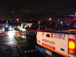 Agentes de la Procuraduría Estatal investigan los homicidios. O. RUVALCABA.  /