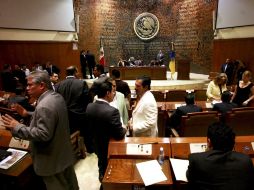 Algunos diputados locales afirman que se les señalan imputaciones de anteriores legislaturas, afirman no ser responsables. E. BARRERA.  /